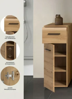 Hervorragender Standschrank mit Schublade