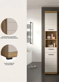 Hochschrank, 2-türig