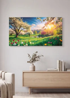 Hochwertiges Leinwandbild
