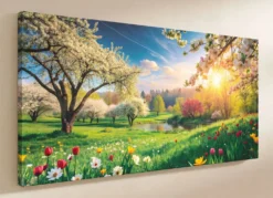 Hochwertiges Leinwandbild