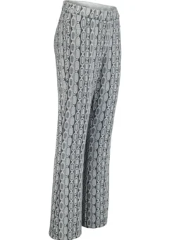Hose mit Glanzgarneffekt