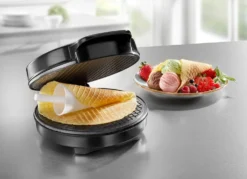 2-in-1 Hörnchen- und Eiswaffel-Maker