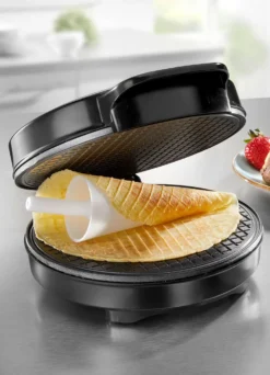 2-in-1 Hörnchen- und Eiswaffel-Maker