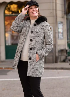 Jacke mit Knopfleiste