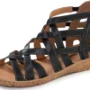 Josef Seibel, sommerliche Damen-Sandalen, Weite G, aus Leder