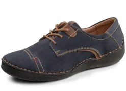 Josef Seibel, klassische Damen-Schnürschuhe, Weite G, mit herausnehmbarem Fußbett