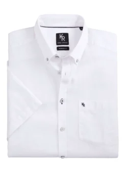 "King's Road"-Hemd mit Button-Down-Kragen in 4 Farben