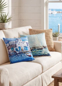 Kissenhüllen mit maritimen Dessins
