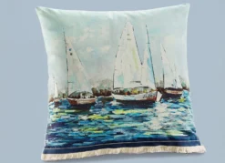 Kissenhüllen mit maritimen Dessins