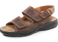 Klassische Herren-Sandalen, Weite H, mit Klettverschluss
