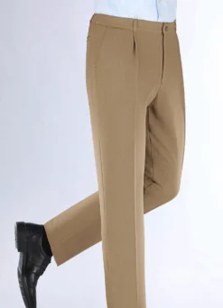 "Klaus Modelle"-Hose mit Bundfalten in 3 Farben