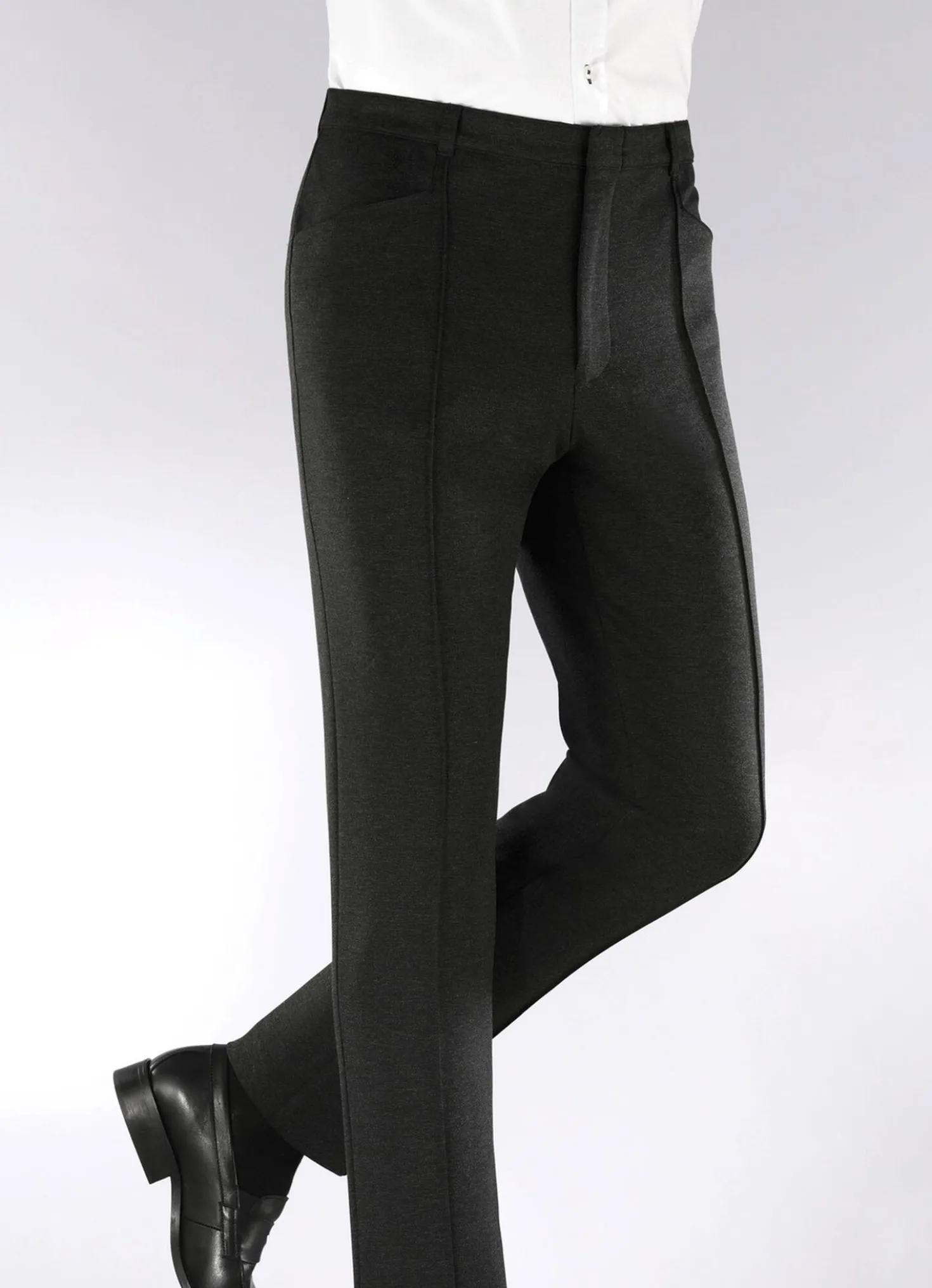 "Klaus Modelle"-Hose mit Dehnbund in 4 Farben