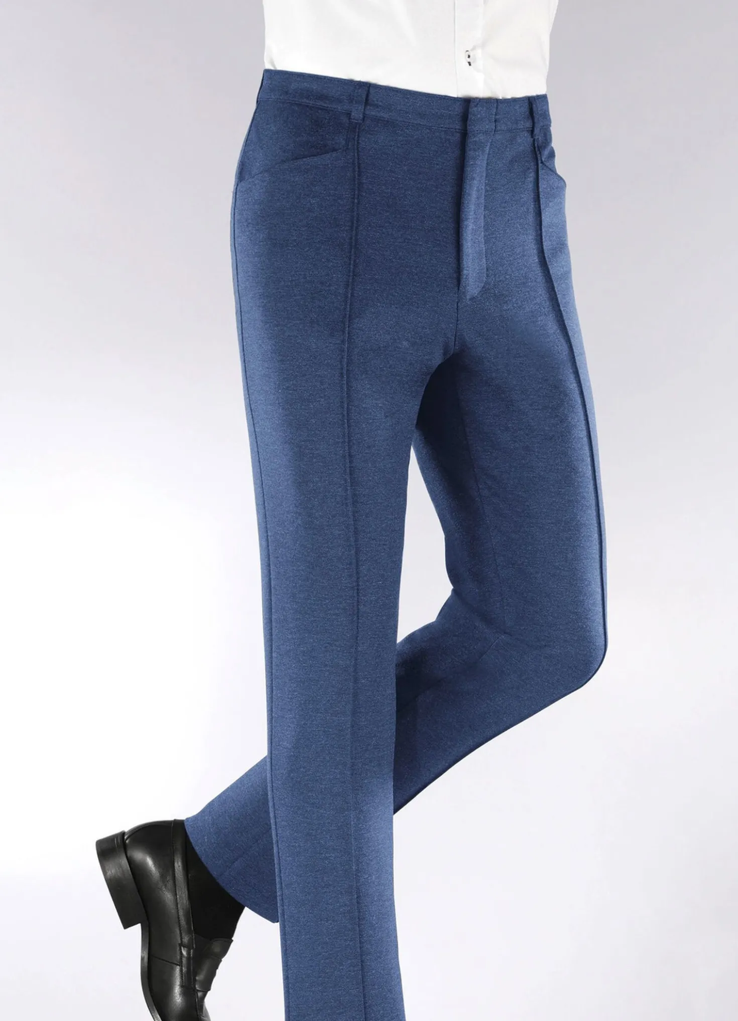 "Klaus Modelle"-Hose mit Dehnbund in 4 Farben