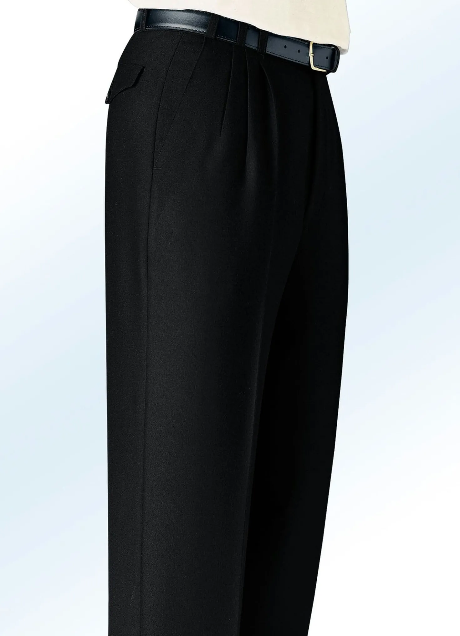 „Klaus Modelle“-Hose mit Gesäßpattentaschen