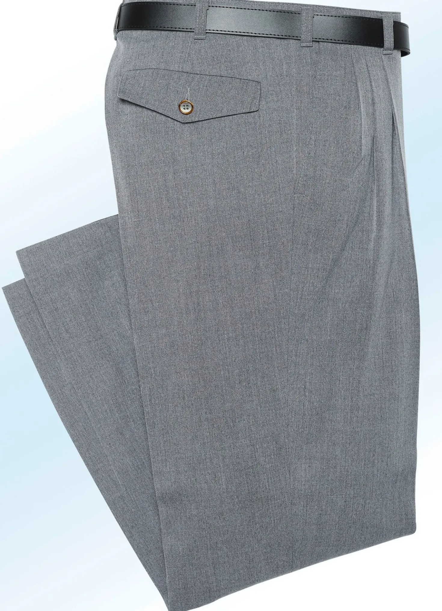 „Klaus Modelle“-Hose mit Gesäßpattentaschen