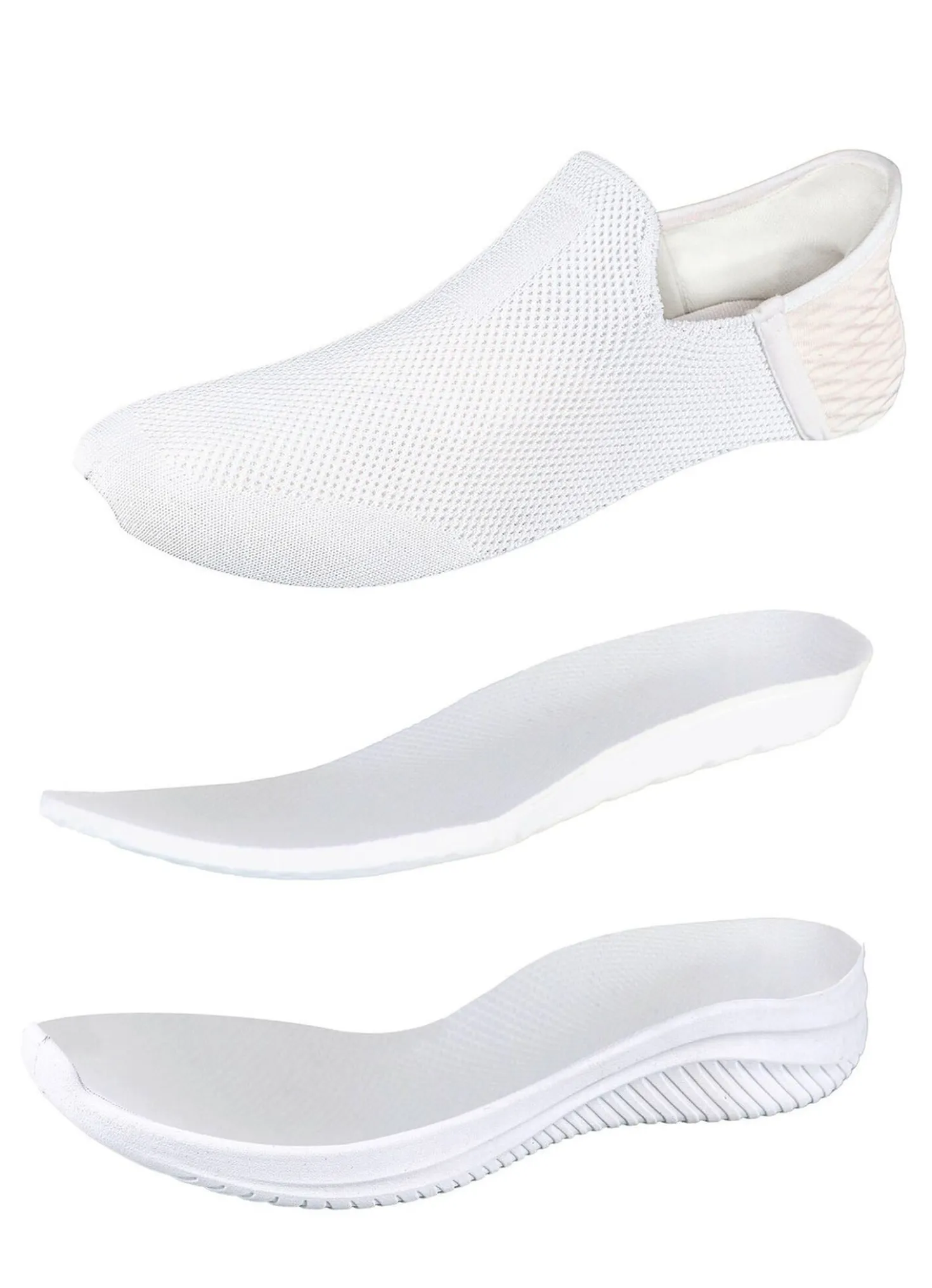 Komfort-Sliding Stretch Sneaker Memory Foam
