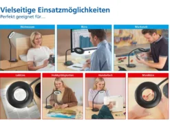 LED-Leuchte mit 5-facher Vergrößerung