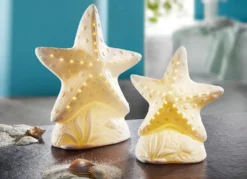 LED-Seestern aus Keramik