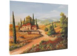 Leinwand Bild „Weg in der Toscana"
