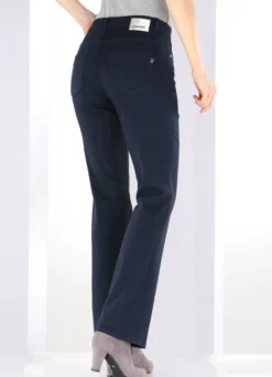 Magic-Jeans mit modisch weiterem Beinverlauf