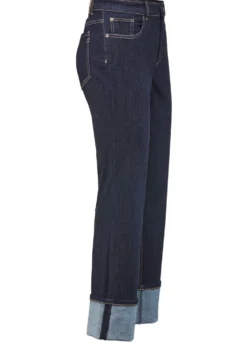 Magic-Jeans mit krempelbaren Aufschlägen