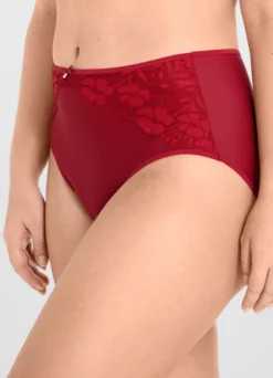 Miss Mary Miederslip mit unterlegter Elastikspitze im Vorderteil
