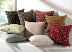Moderne Kissenbezüge in Jacquard-Qualität