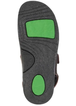 Mubb, klassische Herren-Sandalen, Weite H, mit herausnehmbarem Fußbett