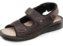 Mubb, klassische Herren-Sandalen, Weite H, mit herausnehmbarem Fußbett