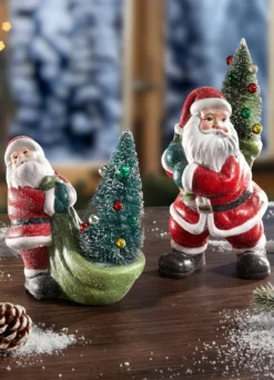 Nikolaus mit Weihnachtsbaum