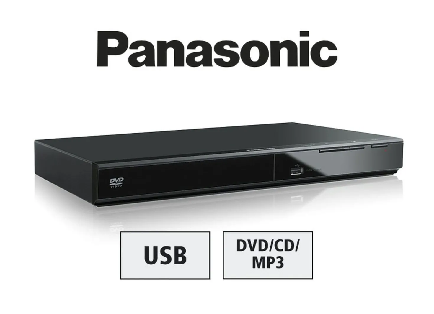 Panasonic DVD-Spieler DVD-S500EG-K