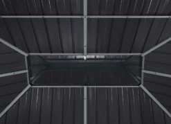 Pavillon "Olan" aus pulverbeschichtetem Aluminium