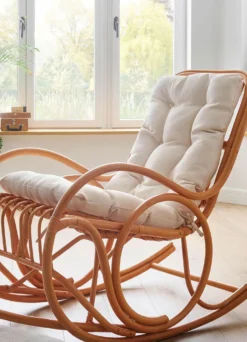 Polsterauflage für Rattan-Schaukelstuhl