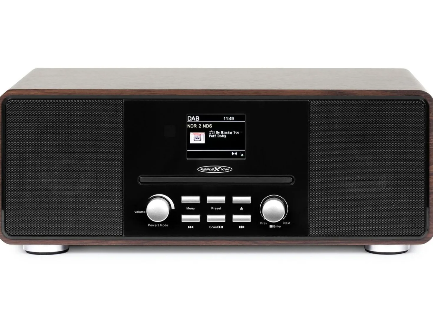 Reflexion HRA19DAB Stereoanlage mit DAB+ Radio