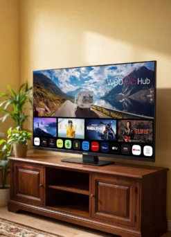Reflexion rahmenloser FHD-LED-Fernseher