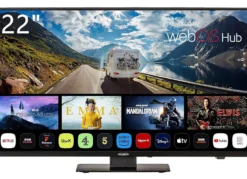 Reflexion rahmenloser FHD-LED-Fernseher