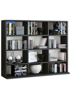 Regal aus Holzstruktur-Nachbildung