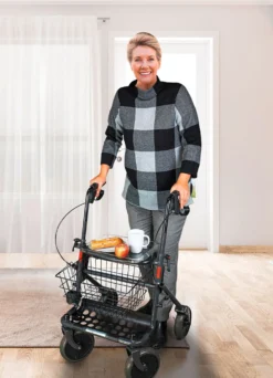 Rollator für drinnen und draußen