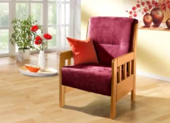 Sessel aus massiver Kiefer