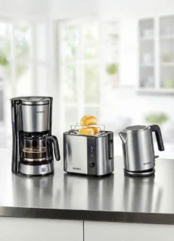 „Severin” Kaffeemaschine Type aus Edelstahl