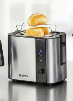 „Severin” Toaster Type aus Edelstahl