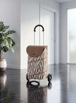 Shopper aus chromatisiertem Stahlrohrgestell