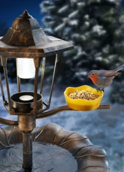 Solar-Vogelbad