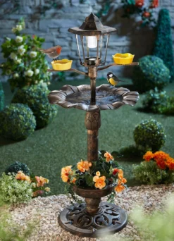 Solar-Vogelbad