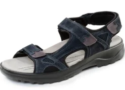 Sportliche Herren-Trekkingsandalen, Weite H, mit Klettverschluss