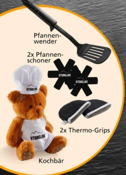STONELINE® Kochtopf-Set, 15-teilig