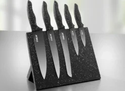 Stoneline® Messerblock, 6-teilig, mit Magnetfeld