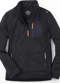 Strickfleece-Kurzjacke
