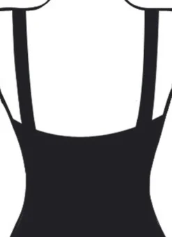 Tankini in Bandeauform, mit verstell- und abnehmbaren Trägern