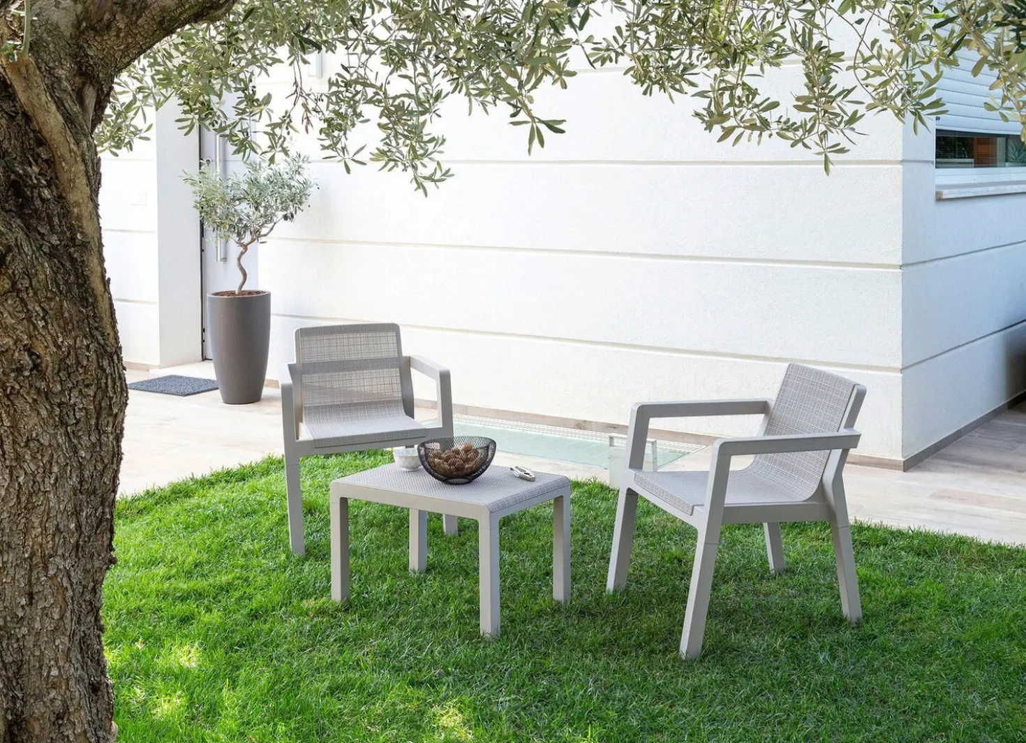 3-teiliges Balkon-Set